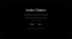 Desktop Screenshot of leatherchamber.com